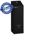 MERIDA STELLA AUTOMATIC SLIM BLACK LINE touch-free automatic foam soap dispenser for disposable refills 800 ml, black